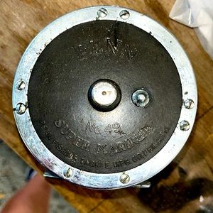 VINTAGE PENN NO. 49 SUPER MARINER DEEP SEA FISHING REEL